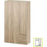 Skříň GWEN 70427 - dub sonoma - SLEVA 3% s kodem radost25