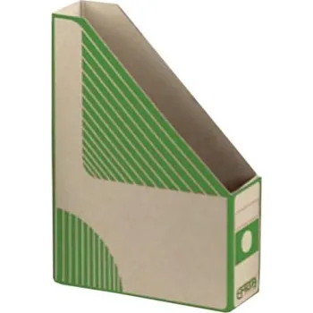 Archivační box Arch.box Magazín A4 EMBA zelený zkosen 75mm