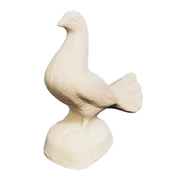 Zahradní dekorace ZahradniDekorace zahradní sošky zvířat - Holubice sedící II, výška 25 cm, 2 kg