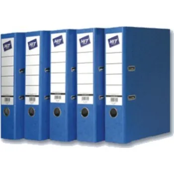 Pořadač prešpánový 5cm pákový modrý