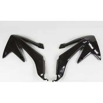 UFO KRYTY CHLADIČE HONDA CRF 450X '08-16, BARVA ČERNÁ