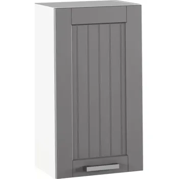 Kuchyňská linka Horní skříňka JULIA TYP 4 – tmavě šedá/bílá - SLEVA 3% s kodem radost25