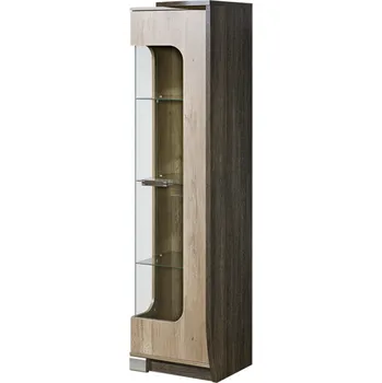 Knihovna Dolmar Romero vitrina R2P Zvolte osvětlení: bez osvětlení