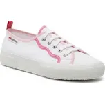 Superga Sneakersy Curly Bindings 2750 S8138NW Bílá 35