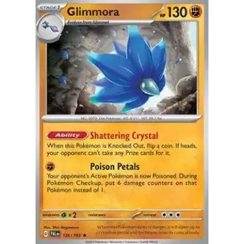 Volný čas Pokémon PAL 126/193 Glimmora - Paldea Evolved Stav: Near Mint, Verze: HOLO