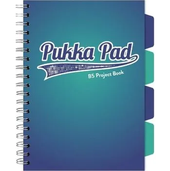 Set školních potřeb Project Book Blue B5/100K kratka morski (3szt)