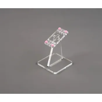 Stavebnice LEGO 8cm podstavec pro stavebnici (zahnutý)