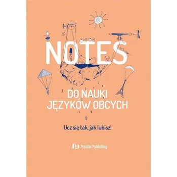 Anglický jazyk Notes do nauki języków obcych brzoskiwniowy - praca zbiorowa
