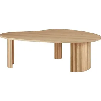 Konferenční stolek Konferenční stůl Ethnicraft Boomerang Coffee Table Large olejovaný dub 126x74 v.40