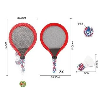 Dětské hřiště Zestaw dużych rakietek z piłką i lotką