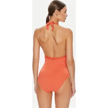 Dámské plavky Tommy Hilfiger Jednodílné plavky UW0UW05259 Červená XS