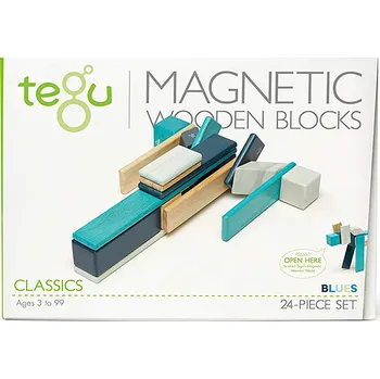 ostatní stavebnice Magnetická stavebnice TEGU Blues - 24 dílů