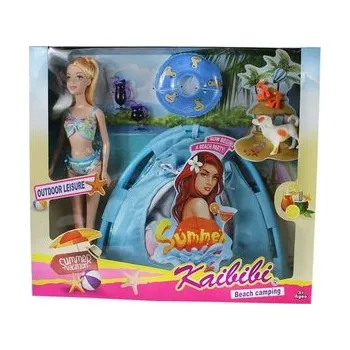 Panenka Lalka Relaks na plaży z pupilem