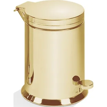 Odpadkový koš Decor Walther, Koš na odpadky do koupelny Classic Soft Close 28,5 cm zlatý - Formadore