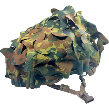 ANAREUS ANAREUS 3D univerzální maskovací potah na helmu, Laser-cut - Flecktarn