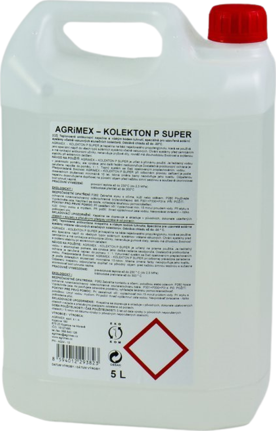 AGRIMEX KOLEKTON P SUPER nemrznoucí kapalina 5l, čirá 3940500