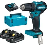 Makita Aku bezuhlíkový šroubovák DDF485RAJ Li-ion LXT 18V/2,0 Ah,Makpac