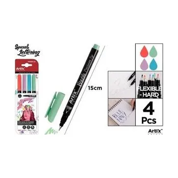 Set školních potřeb Markery z precyzyjną końcówką Happy Colors 4 kol