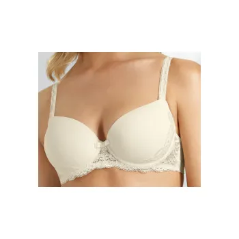 Podprsenka Podprsenka vyztužená bezešvá Naturana 7457 šampaň Barva: smetanová, Velikost: 80D