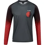 Cube dres VERTEX ROUND NECK L/S grey red - S