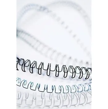 Archivační box Hřbet, drátový, černá, 3:1, 14 mm, 101-120 listů, FELLOWES