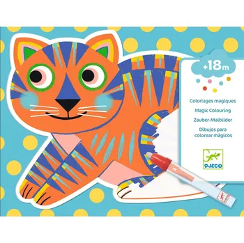 omalovánky Kouzelné omalovánky - Vzorovaná zvířátka