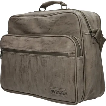Školní batoh Enrico Benetti Rotterdam 15" Notebook Bag 20 l Medium Taupe