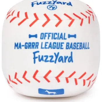 Hračka pro psa FuzzYard plyšový baseball míček 15 cm