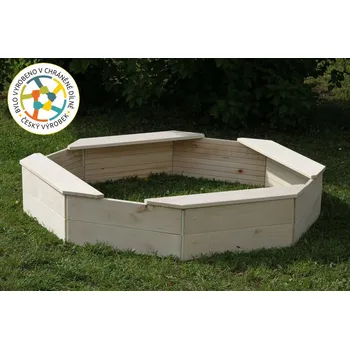 Pískoviště Marimex Pískoviště osmihranné Přírodní