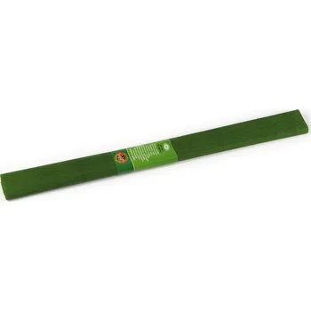 Speciální papír Koh-i-Noor Krepový papír 50 x 200 cm, olivově zelený