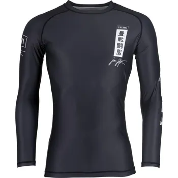 Rashguard Tatami fightwear Rashguard - funkční tričko Tatami Kanagawa - dlouhý rukáv - černý Velikost: S