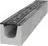 Gutta B125 H160 betonový žlab s litinovou mříží, 130 x 160 x 1000 mm
