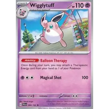 Sběratelská karetní hra Pokémon PAL 084/193 Wigglypuff - Paldea Evolved Stav: Near Mint, Verze: HOLO