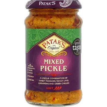 Omáčka Patak's Smíšená Nakládaná (Mixed Pickle) 283g