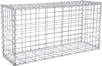 gabiony SONGMICS Gabionový koš 100 x 50 x 30 cm