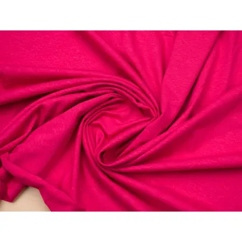 Snový svět Konopný úplet cyklámen - jednolíc