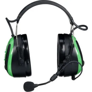Sluchátka MRX21A1WS7, WS ALERT XPV, Headset App, zelená, náhlavní páska, Solární nabijení, MultiPoint Bluetooth, 3M PELTOR