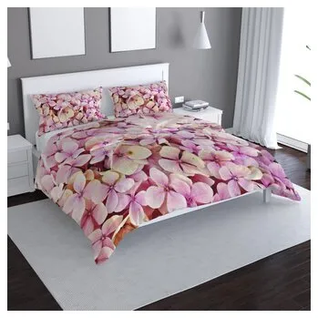 Povlečení Povlečení Růžové květy: 140x220 / 90x70
