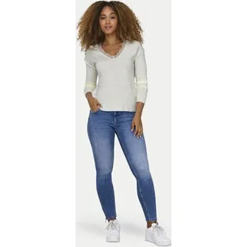Dámské oblečení ONLY Jeansy Kendell 15278378 Modrá Skinny Fit 28_32