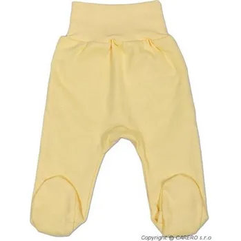 NEW BABY Polodupačky 100% bavlna SV. ŽLUTÉ Vel. 80