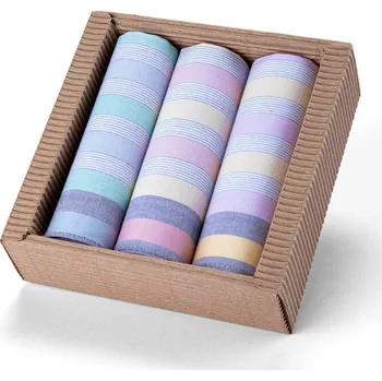 Dárková sada dámských kapesníků LEA sada 3 ks