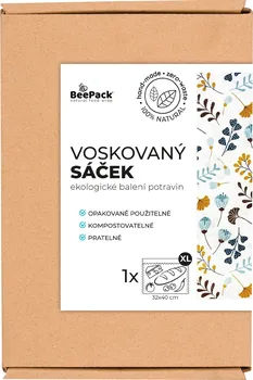 Sáček na potraviny BeePack Voskovaný sáček kvítka XL 1 ks