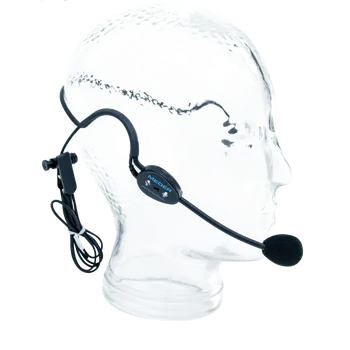 Meder Commtech Přídavný mikrofon se zátylní sponou do hlučného prostředí pro systémy Meder