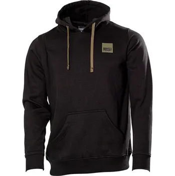 Rybářské oblečení NASH - Mikina Make It Happen Hoody Fish Logo Black vel. 3XL