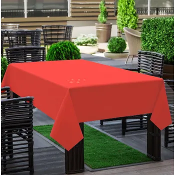 Stolování Venkovní ubrus GARDEN color 10 červená, různé rozměry Mybesthome Rozměr: 140x200 cm