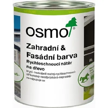 barva a nátěr na dřevo Osmo zahradní a fasádní barva 7716 Antracitově šedá (RAL 7016) - 0,75l