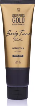 Samoopalovací přípravek SOSU Cosmetics Dripping Gold Body Tune Matte Instant Tan 125 ml Medium/Dark