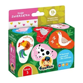 První čtění Moje zwierzątka Książeczka na kółeczku dla dzieci 12 mies.CzuCzu - opracowanie zbiorowe
