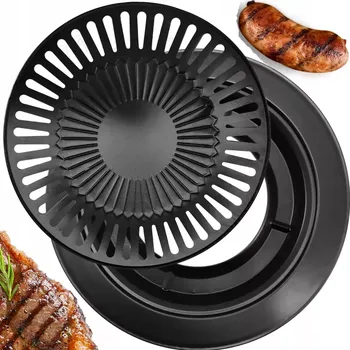 Grilovací rošt Grilovací rošt Rsonic pro kempingový vařič, 32cm (Přídavná deska, grilovací rošt pro kempingový vařič)