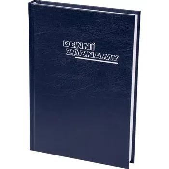 Zápisník Denní záznamy A5 Balacron modrý